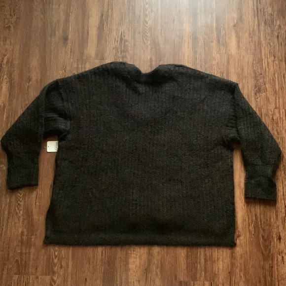 NWT Free People Black Sweater - Picture 4 of 16
